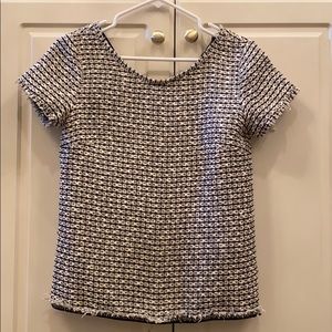 sandro top and shorts